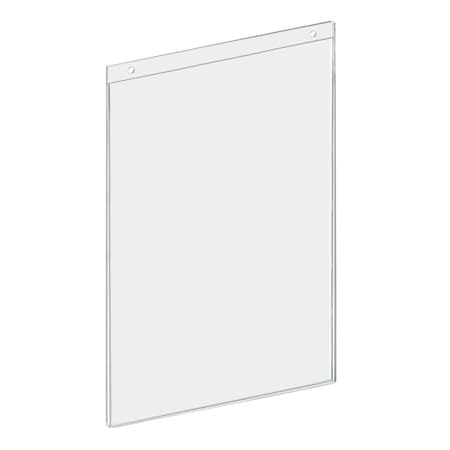 Azar Displays 11"W x 17"H Wall U-Frame w/ Holes, PK10 162708